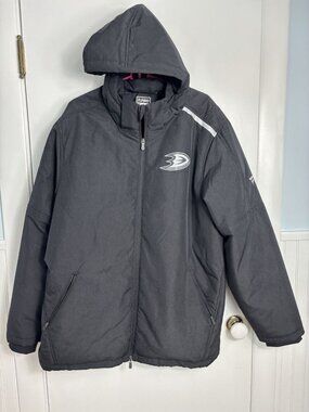 Anaheim Ducks Fanatics NHL Pro Authentics Winter Jacket Men's Size XL